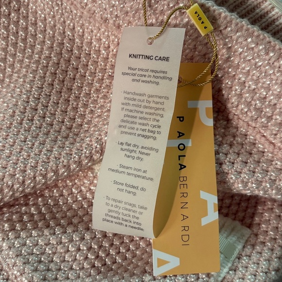 NWT Luxury Designer PAOLA BERNARDI Alana Skirt Pink Medium - Picture 8 of 14